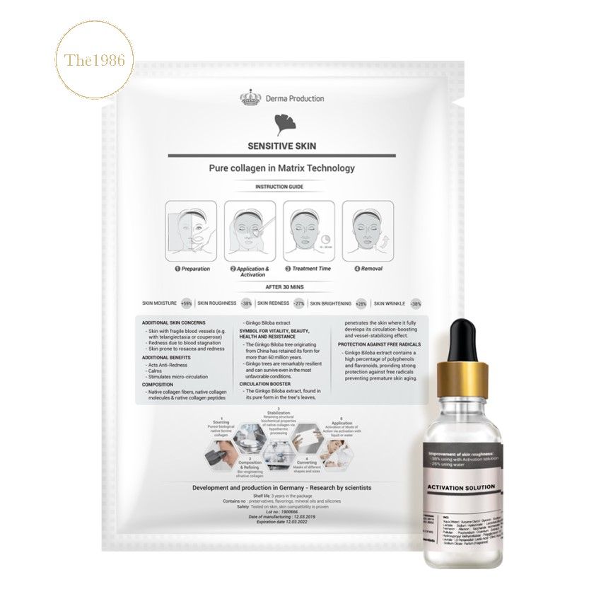 Mặt nạ Bio-Collagen Sensitive skin Mask dành cho da nhạy cảm