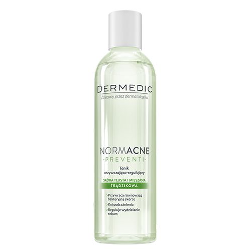 Toner cân bằng dành cho da dầu mụn NORMACNE Cleansing And Regulating Skin Toner