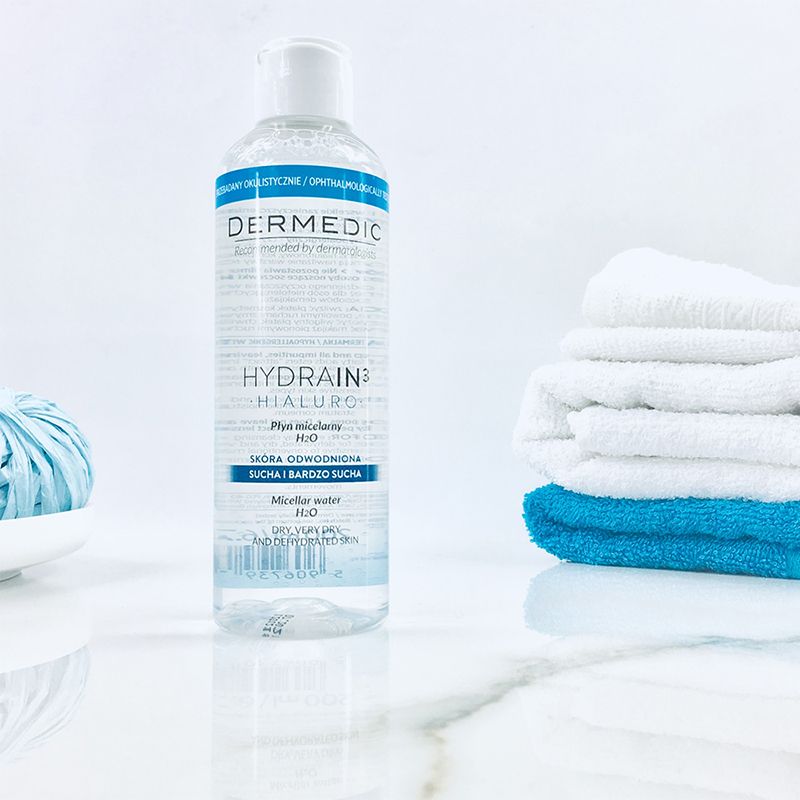 Nước tẩy trang dành cho da mất nước - HYDRAIN3 HIALURO Micellar Water H2O 200ml