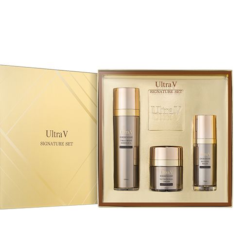 Bộ dưỡng ẩm và chống lão hóa chuyên sâu Ultra V Signature Set