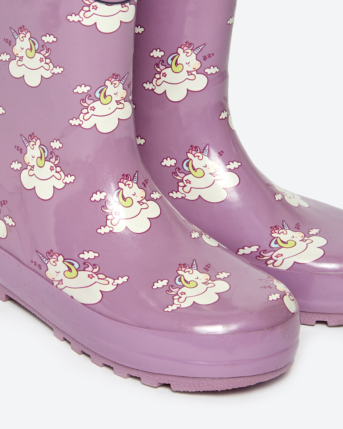 Ủng cao su hình mây trắng - Rubber boots for children - SB045