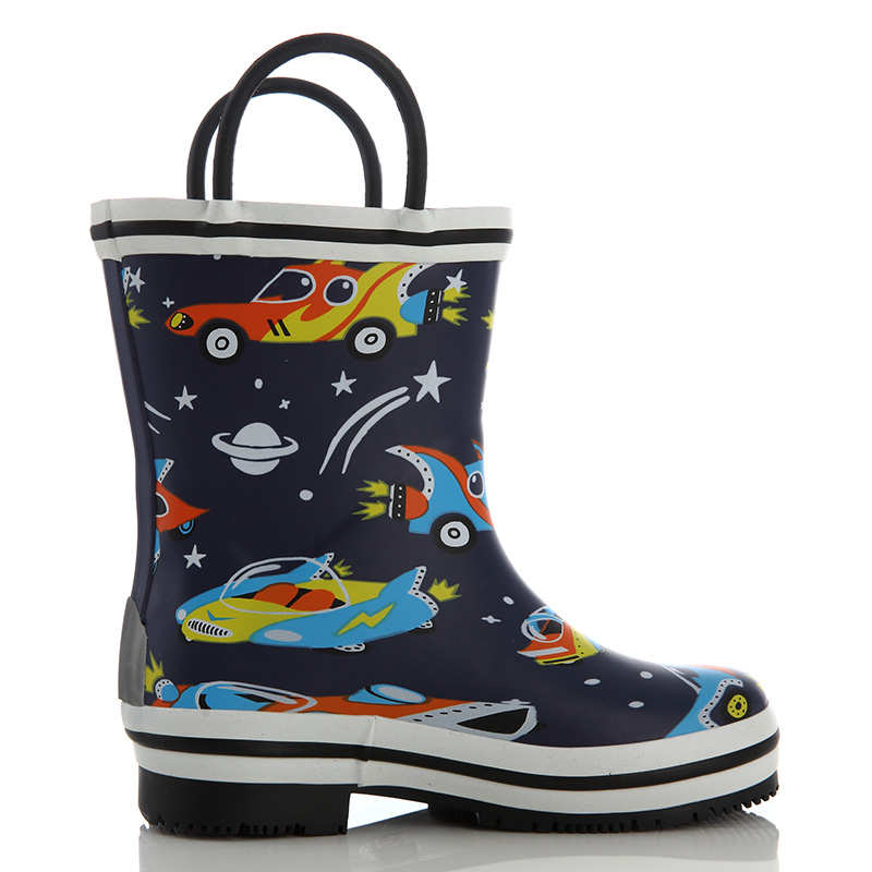 Ủng cao su hình vũ trụ - Rubber rainboots for Kid - SB025