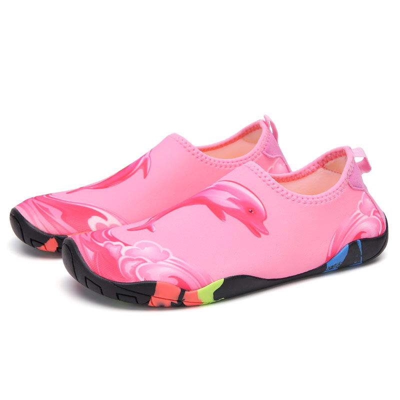 Giày đi biển cá heo hồng, đủ size cho cả nhà - Adult beach shoes - SA050-06
