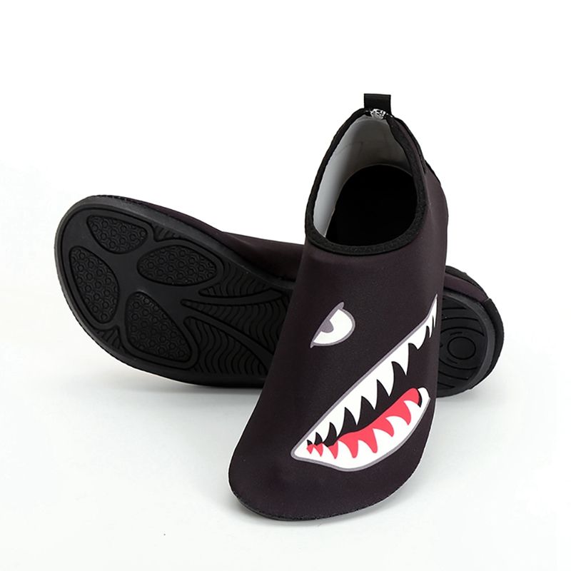 Giày đi biển họa tiết cá mập - Adult water beach shoes - SA019