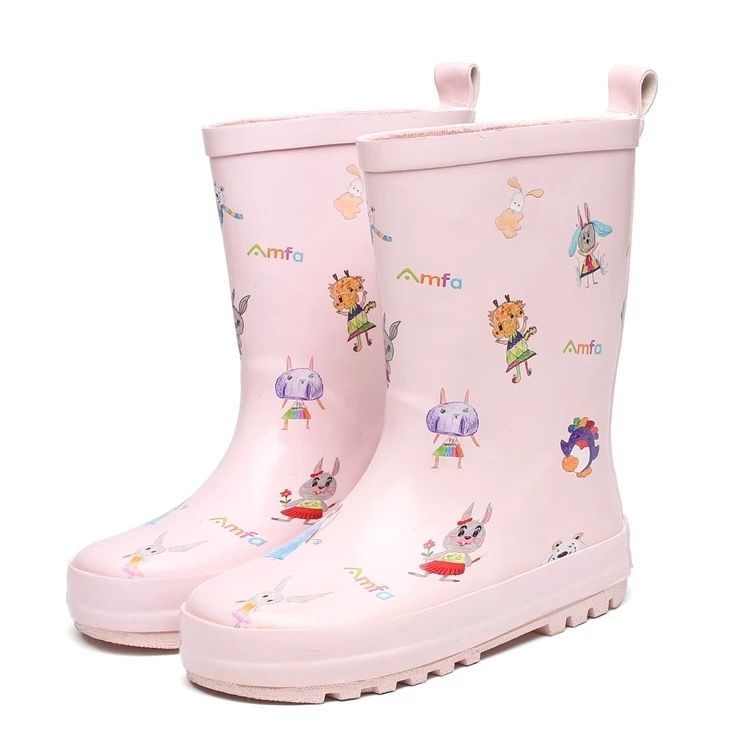 Ủng cao su hình các bạn thú nhỏ - Rubber boots for kid - SB005
