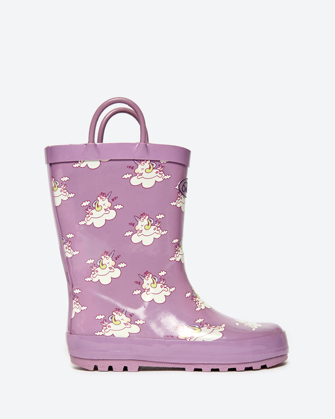 Ủng cao su hình mây trắng - Rubber boots for children - SB045