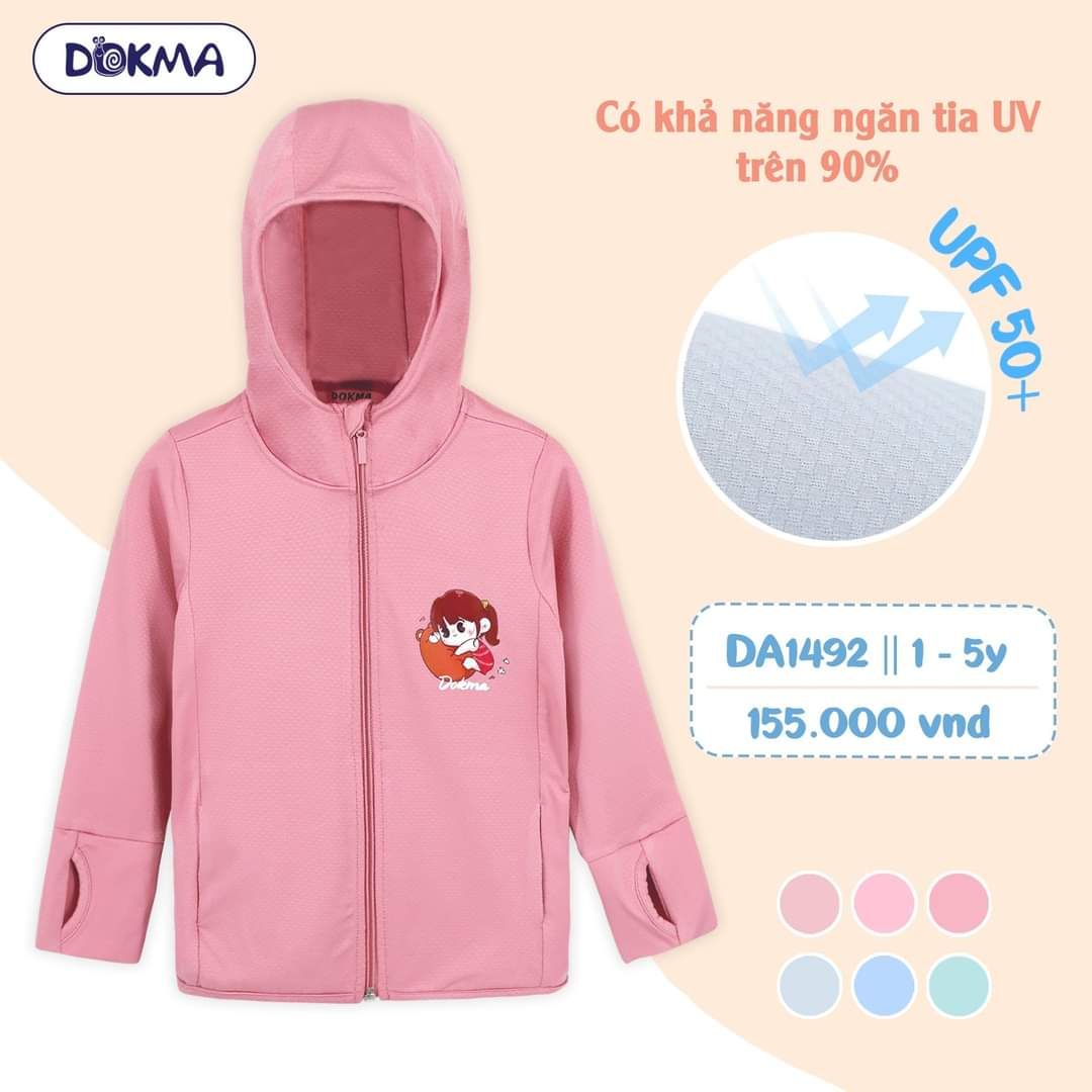 Áo khoác chống nắng mềm mát cho bé từ 1 đến 5 tuổi K11 _ Beekids