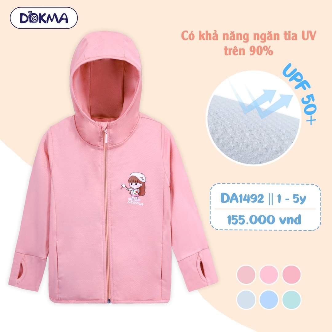 Áo khoác chống nắng mềm mát cho bé từ 1 đến 5 tuổi K11 _ Beekids
