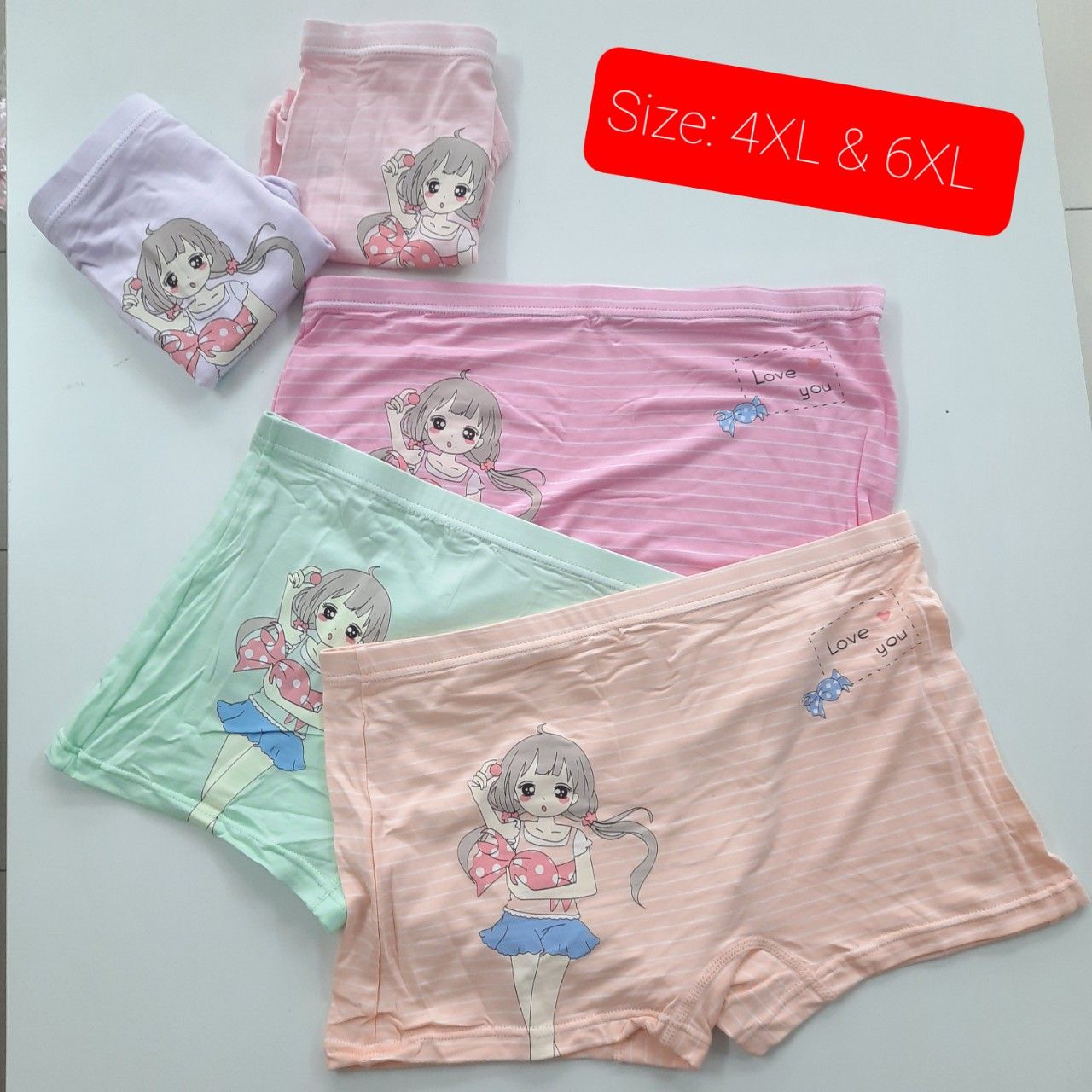 C02 _ Quần chip đùi bé gái chất cotton mềm mại, co giãn, thấm hút mồ hôi tốt _ Beekids