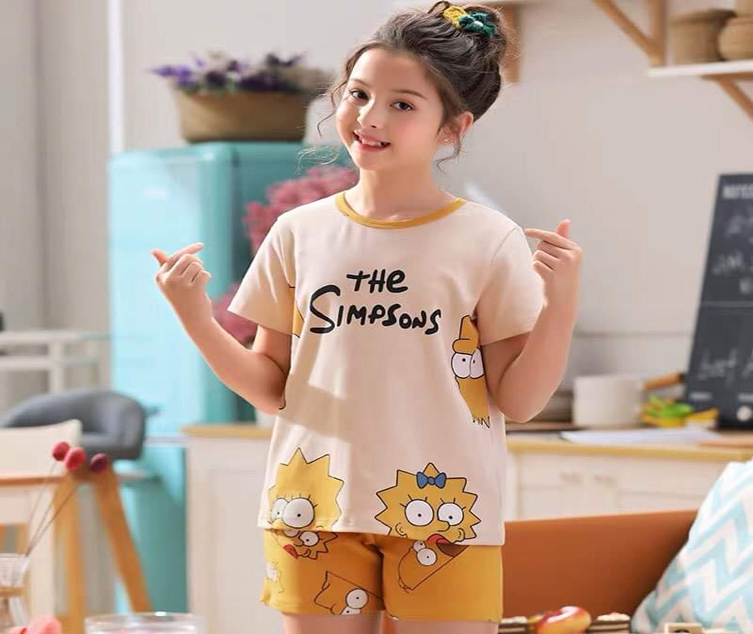 Bộ thun lửng Simpsons bé gái