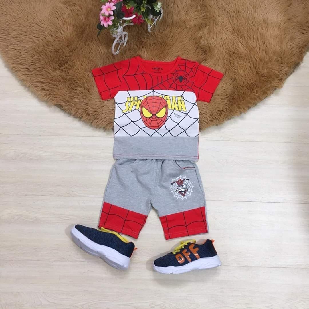 Đồ bộ Spider man bé trai