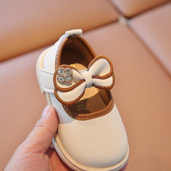  Giày búp bê đính nơ xinh xắn cho bé từ 0-2 tuổi 