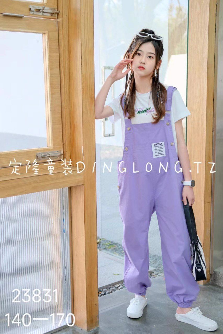 Quần yếm dài cho bé phong cách Hàn Quốc có bigsize 65kg