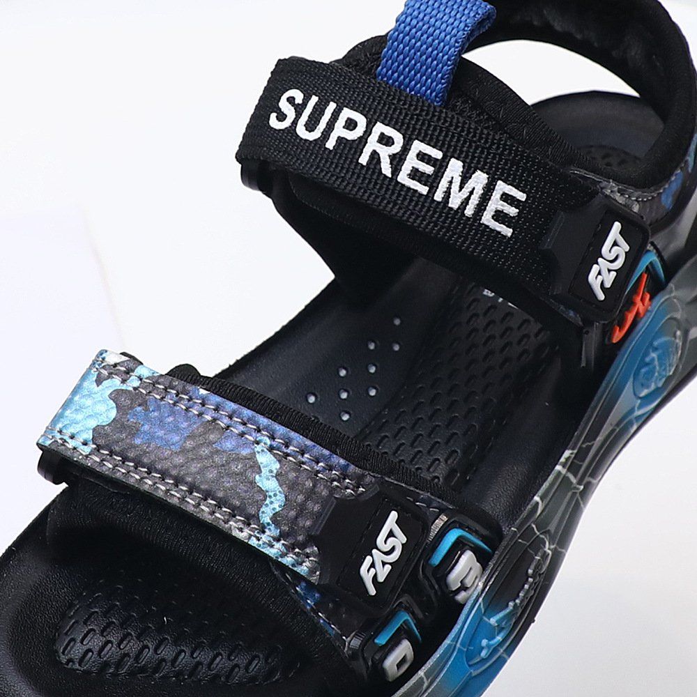 Giày sandal bé trai từ 6 đến 10 tuổi nhẹ êm phong cách thời trang