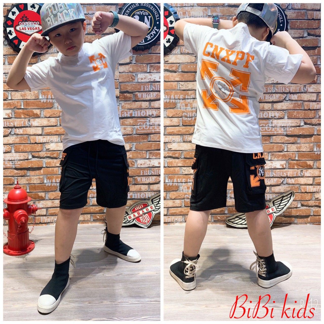 Bộ thun cotton X bé trai