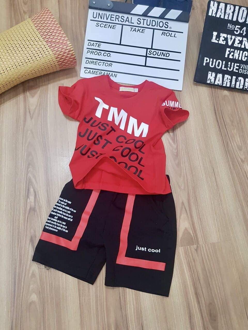 Đồ bộ thun cotton TMM bé trai