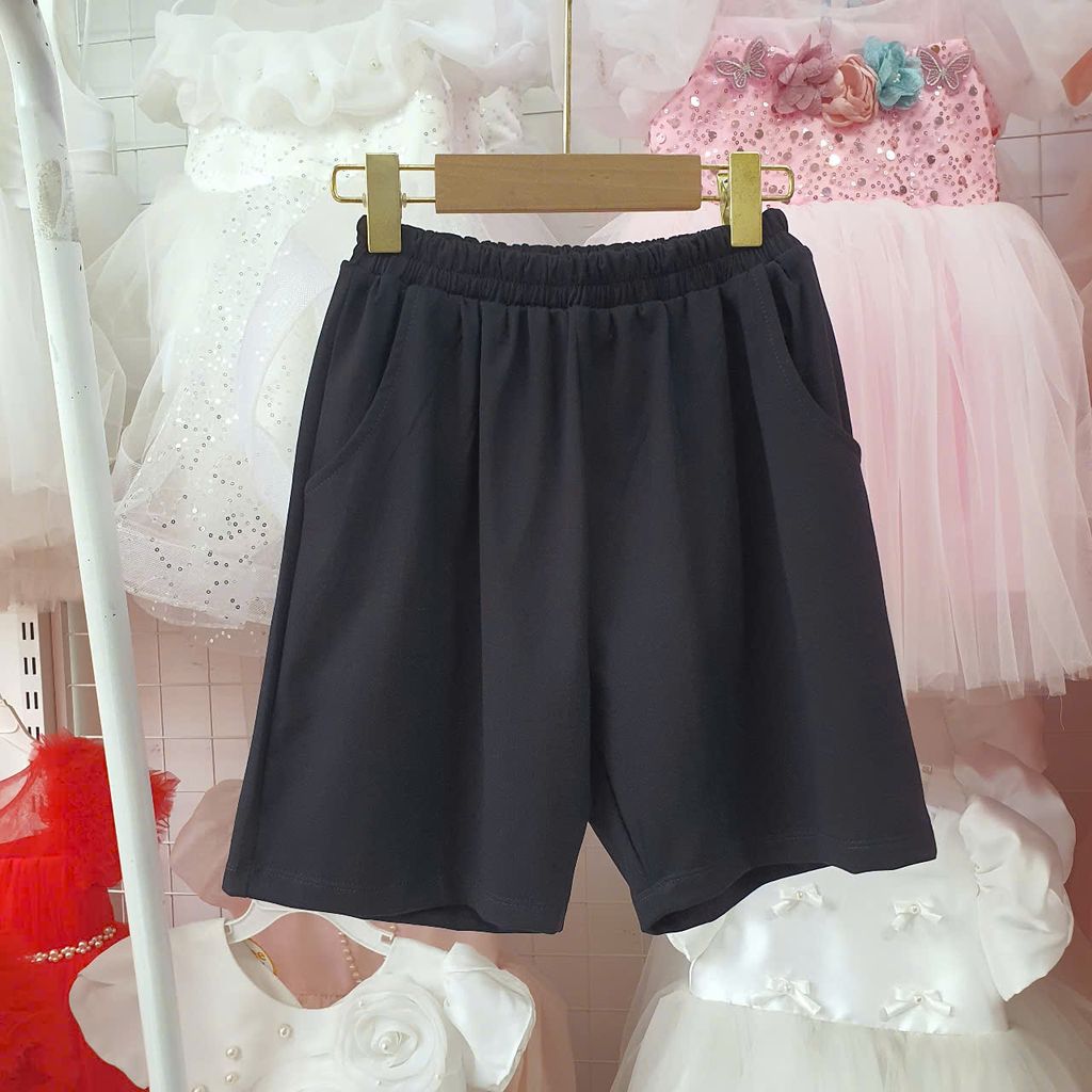 Q22 _ Quần thun lửng cho bé trai mặc nhà chất cotton mềm mát _ Beekids