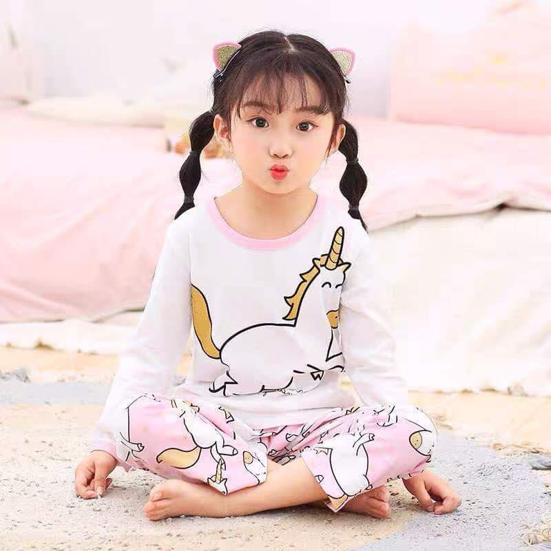 Bộ thun dài tay ngựa pony