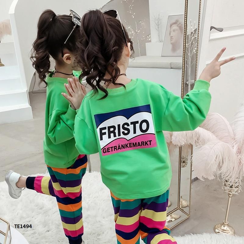Áo thun tay dài FRISTO bé gái
