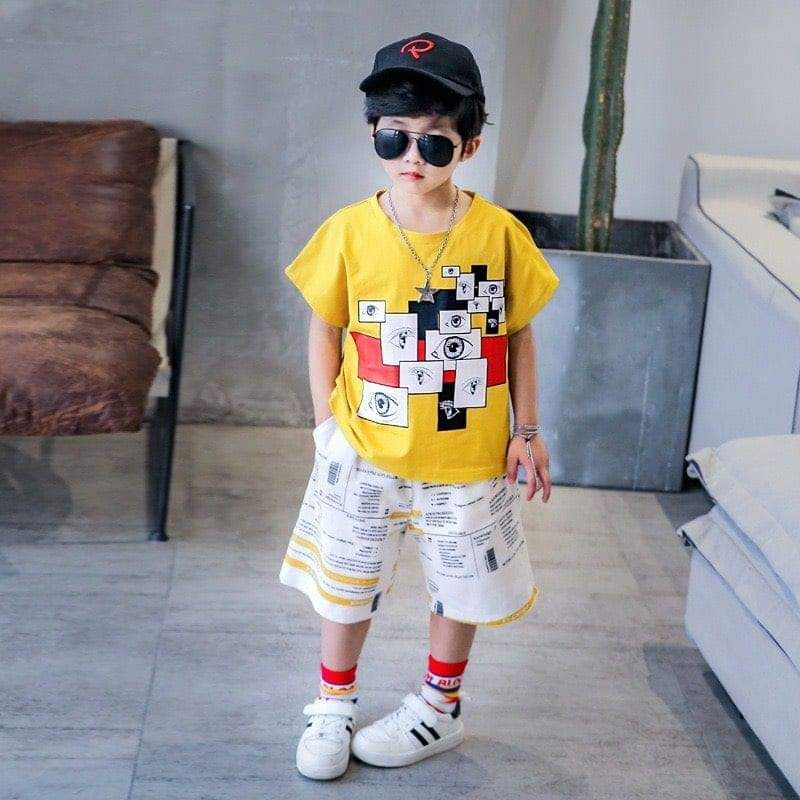 Set kaki hoạt hình bé trai