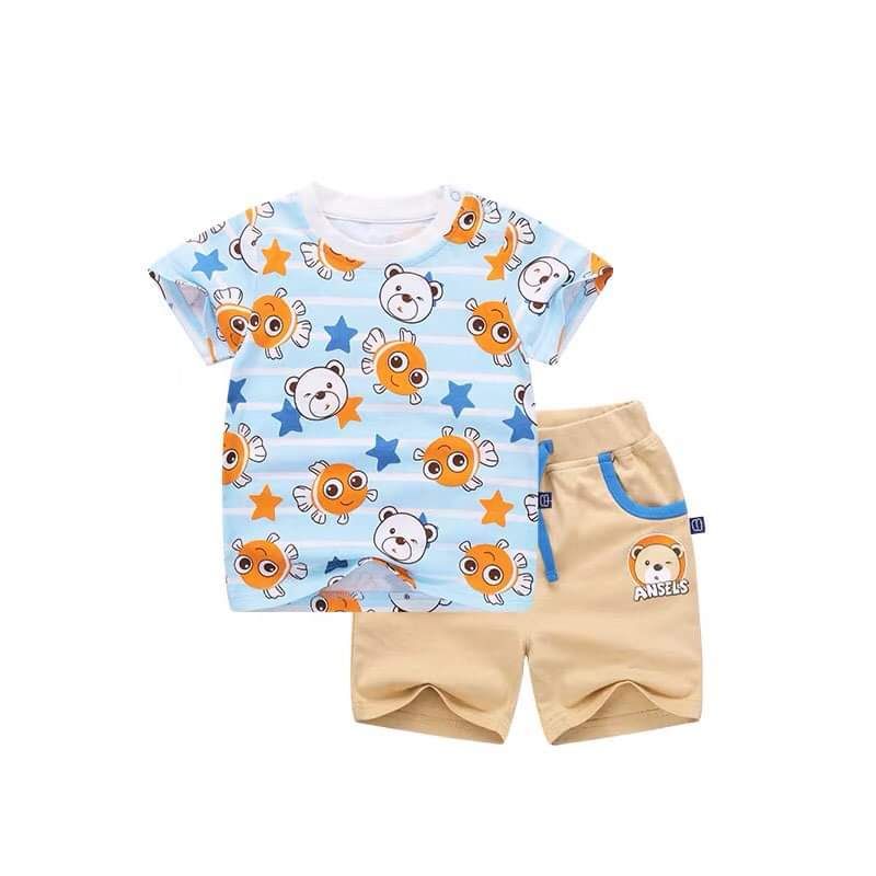 Bộ thun lửng con cá bé trai