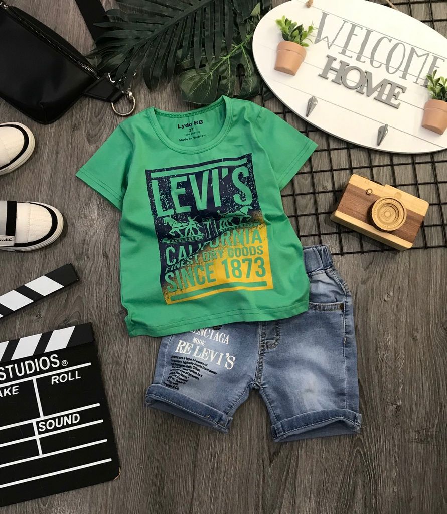 Set jean Levis bé trai