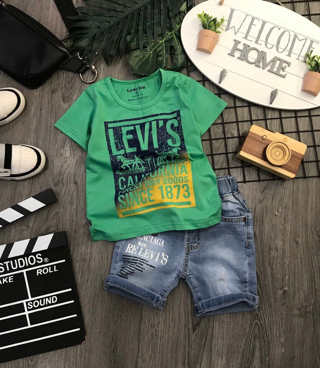 Set jean Levis bé trai