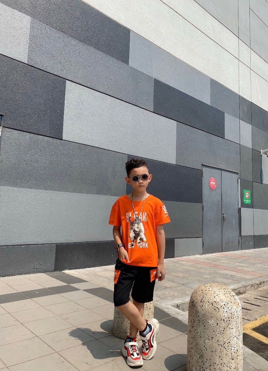 Đồ bộ thun cotton bé trai