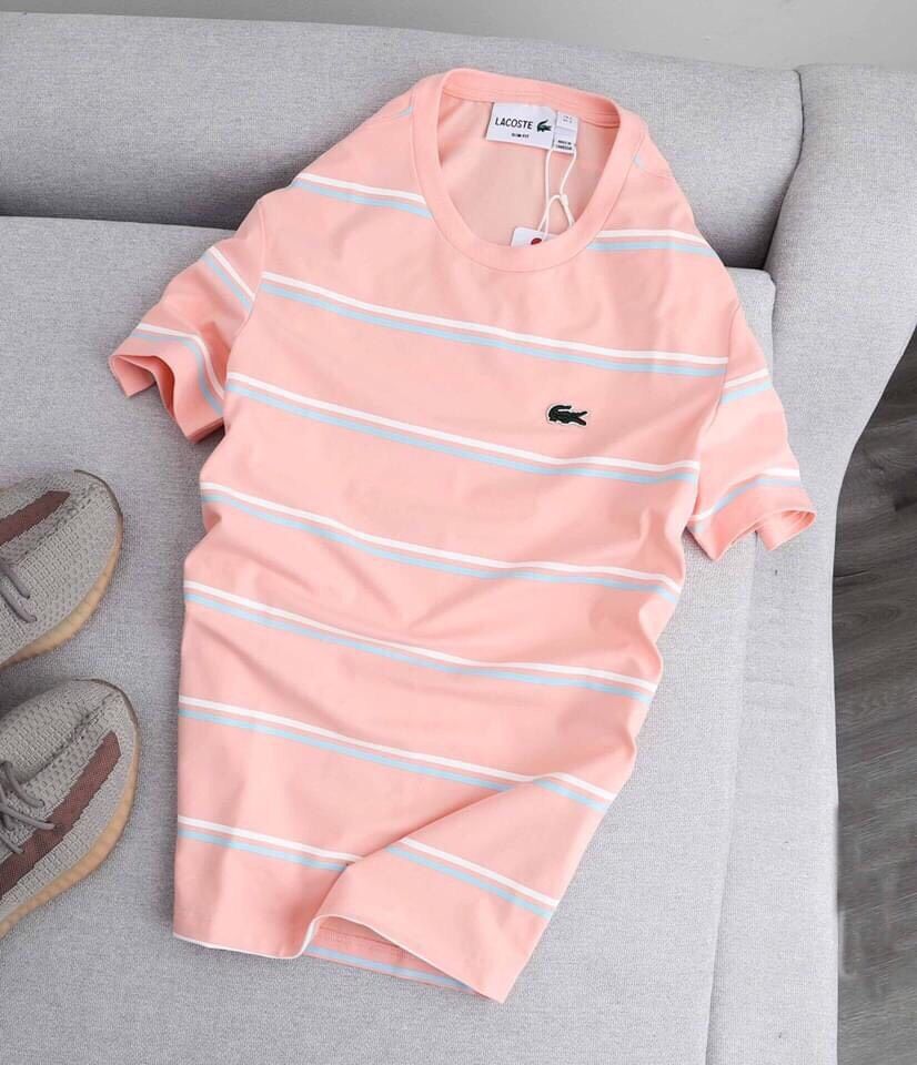 Áo thun sọc cotton mềm cho bé trai