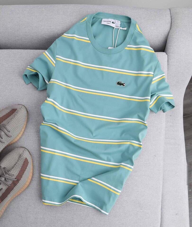 Áo thun sọc cotton mềm cho bé trai