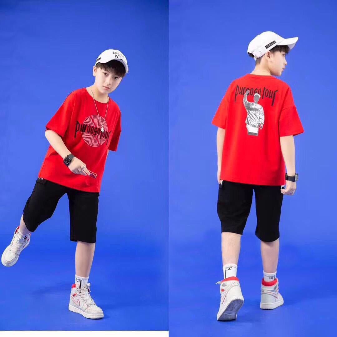 Đồ bộ thun cotton bé trai