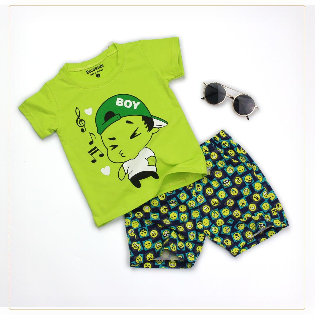 Bộ thun ngắn Boy bé trai
