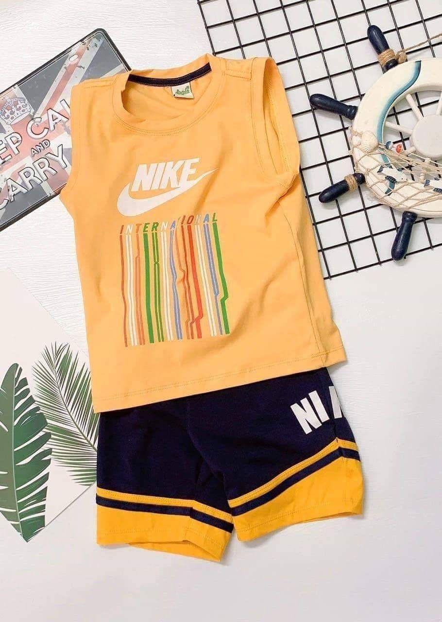 Bộ thun ba lỗ Nike bé trai