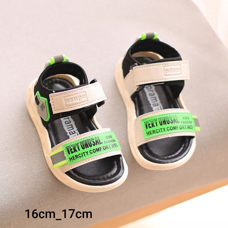 Giày sandal viền xanh bé trai