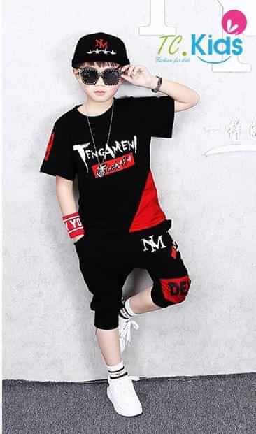 Bộ thun Hiphop bé trai