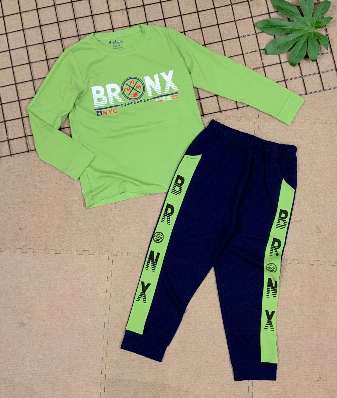 Bộ thun dài tay Bronx