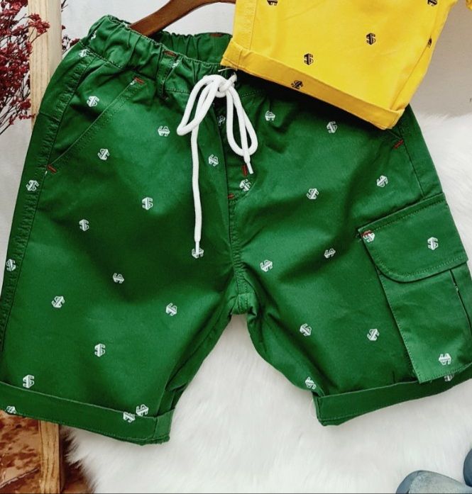 Quần kaki lửng co giãn cho bé trai từ 6-14 tuổi
