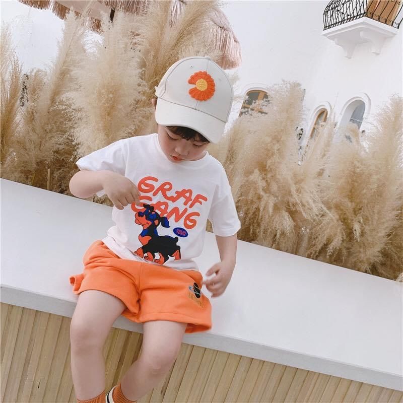 Bộ thun hoạt hình bé trai