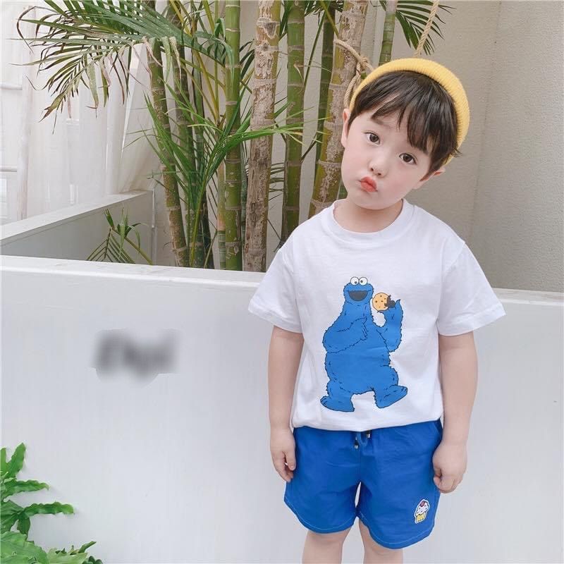 Bộ thun hoạt hình bé trai