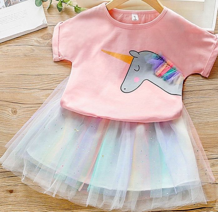 Đầm ngựa phối ren bé gái cực xinh