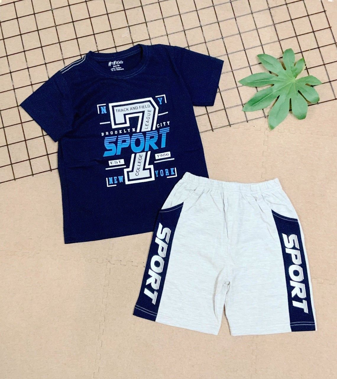 Bộ thun lửng Sport 7 bé trai