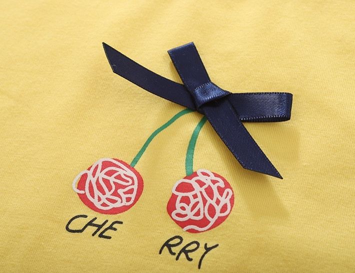 Set yếm jean đuôi cá bé gái