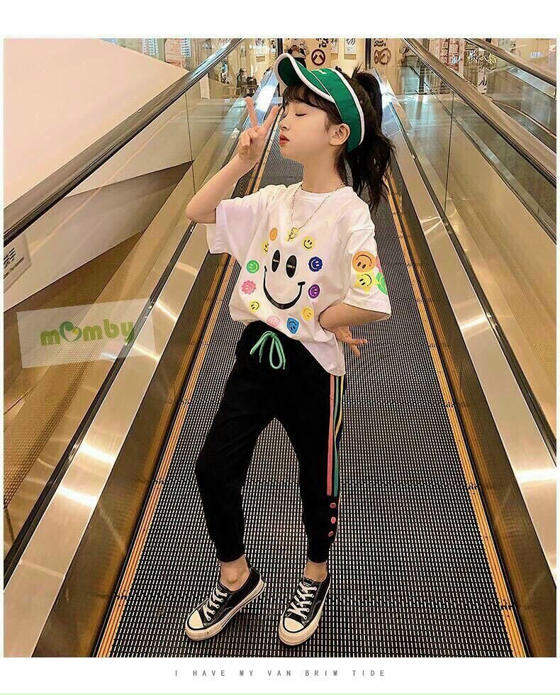 Bộ thể thao mặt cười cho Mẹ và Bé
