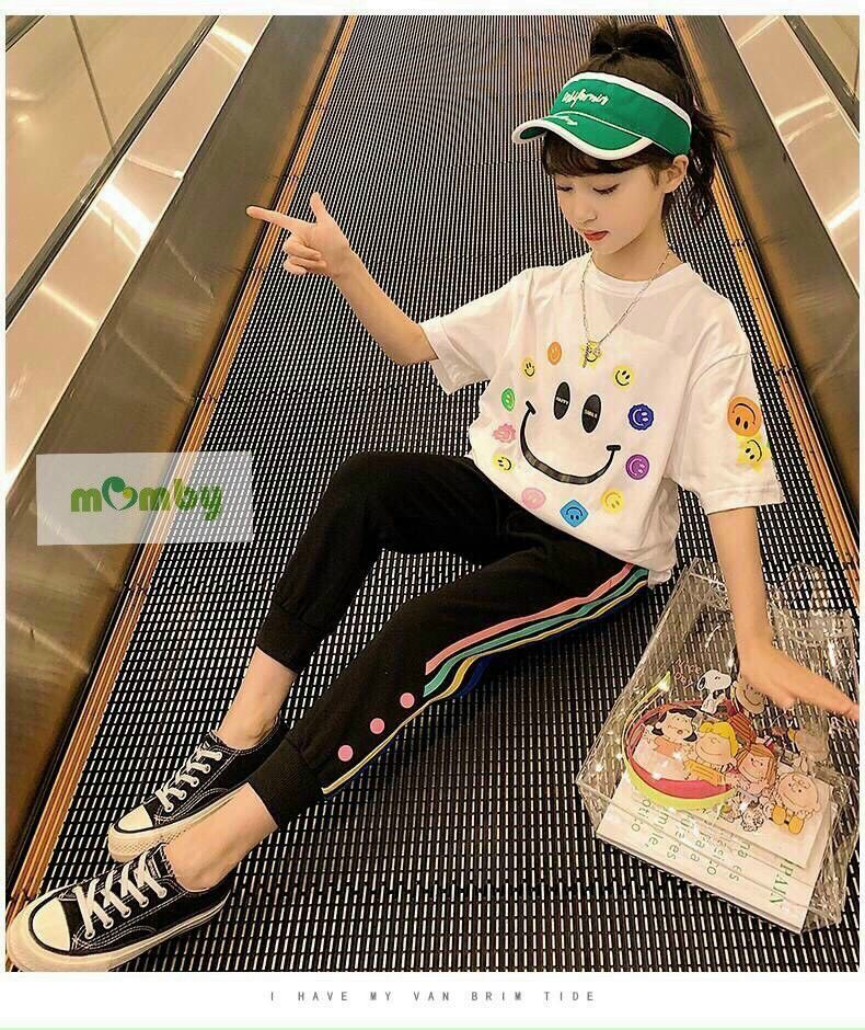 Bộ thể thao mặt cười cho Mẹ và Bé