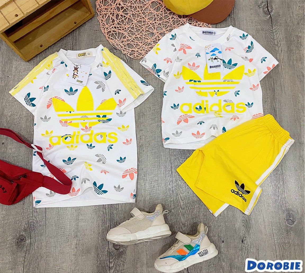 Bộ thun adidas bé trai và bé gái