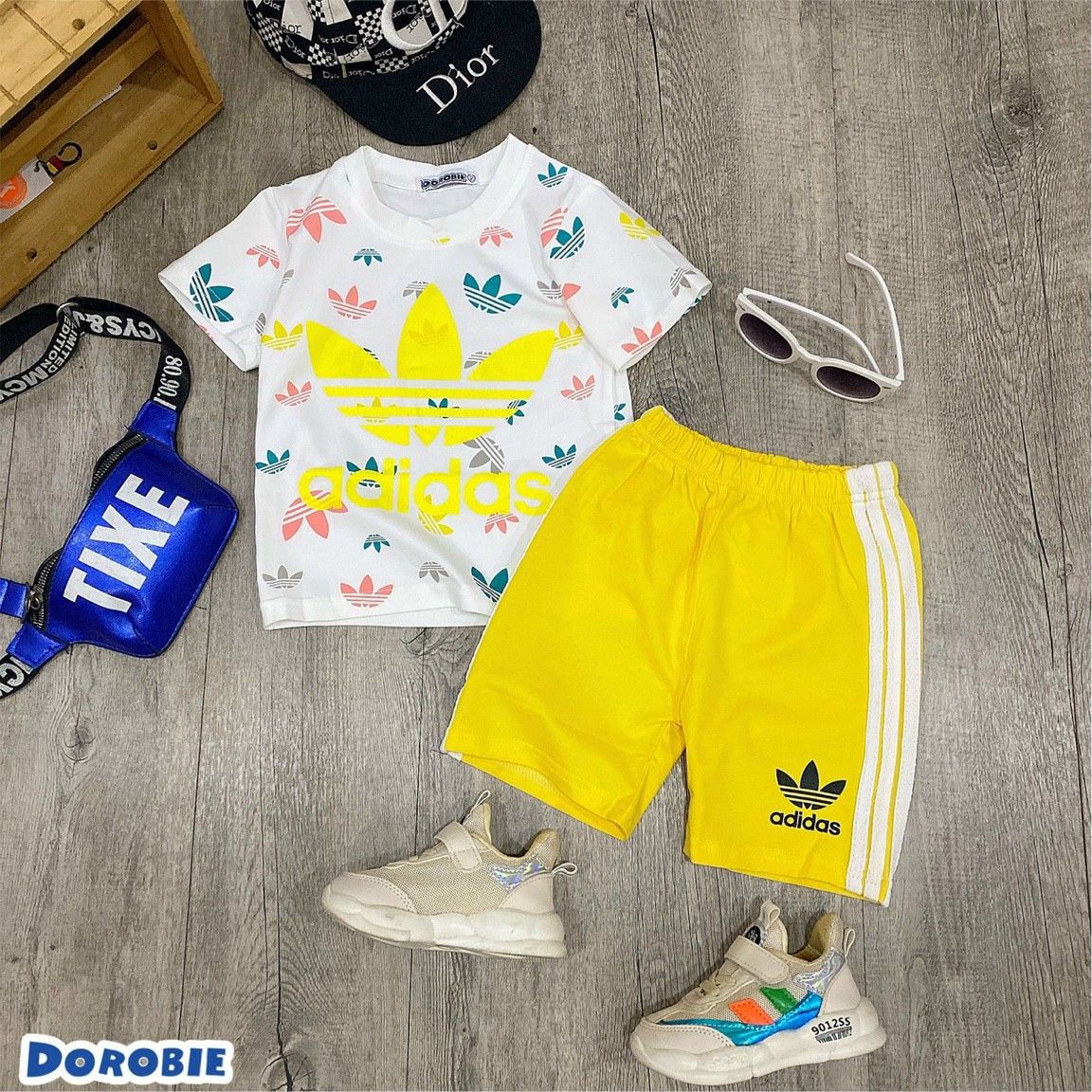 Bộ thun adidas bé trai và bé gái