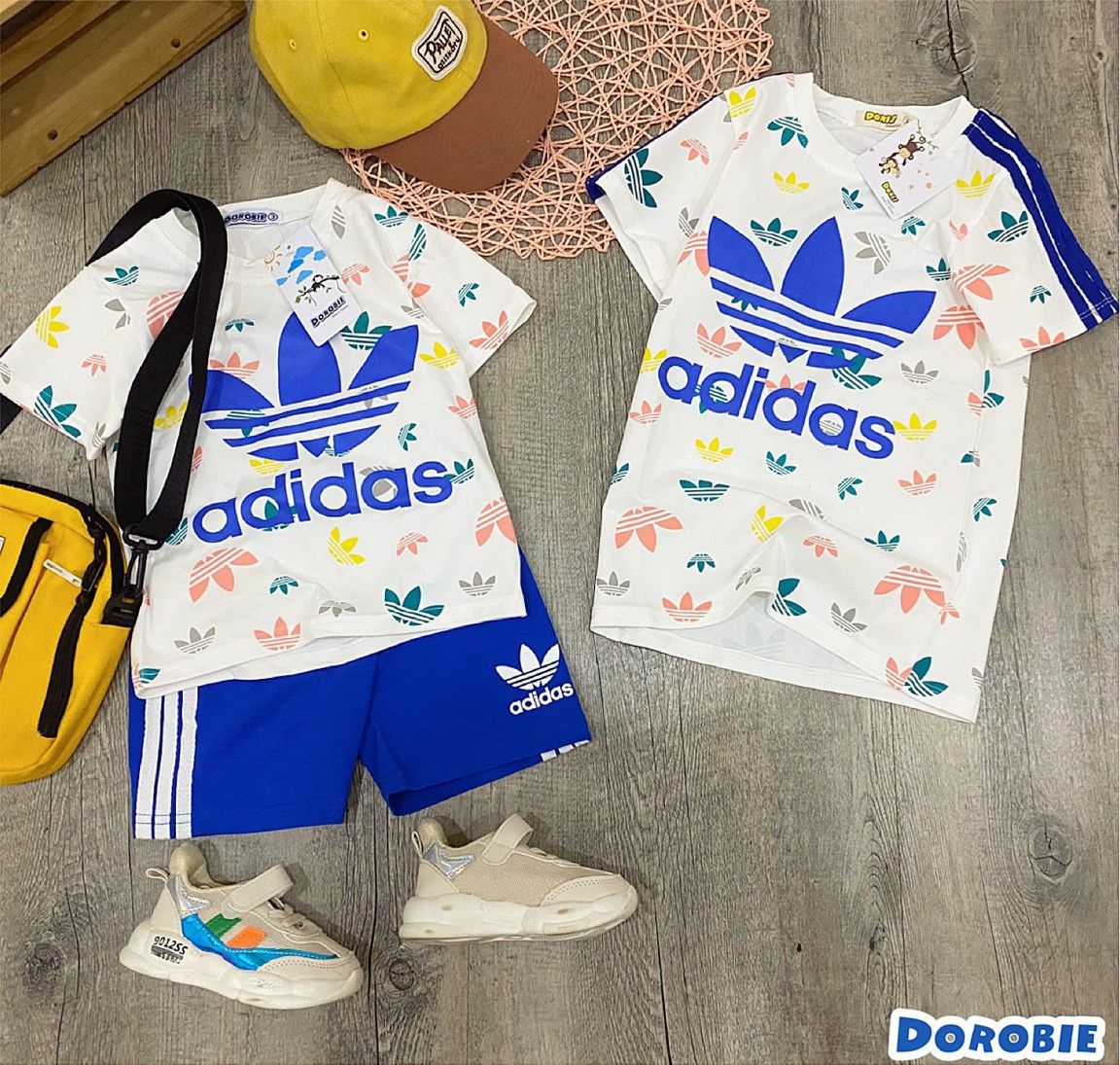 Bộ thun adidas bé trai và bé gái