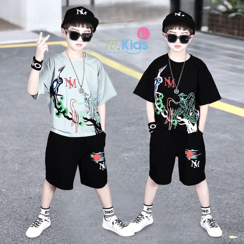 Bộ thun in Con Cò Hiphop