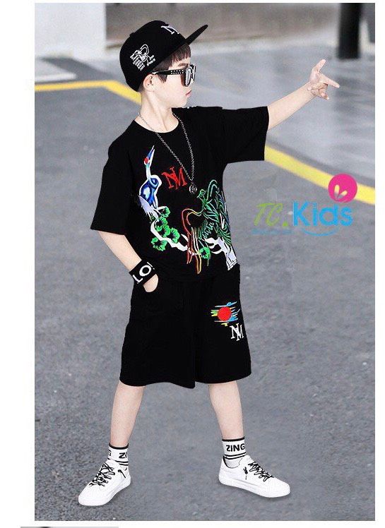 Bộ thun in Con Cò Hiphop