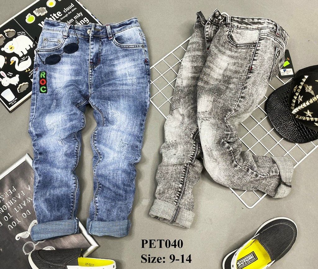 Quần jean dài ROC bé trai